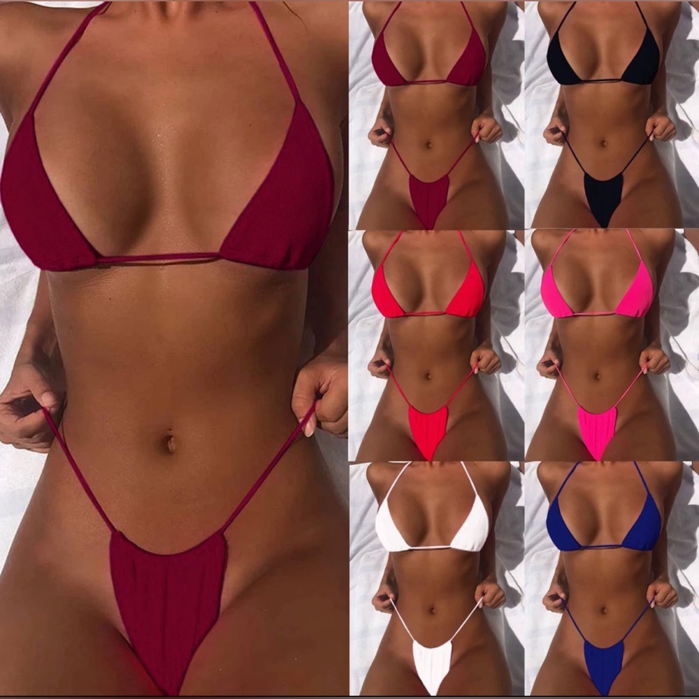 Bikini Sets Thong Triange Swimsuit (4-5 weeks shipping)